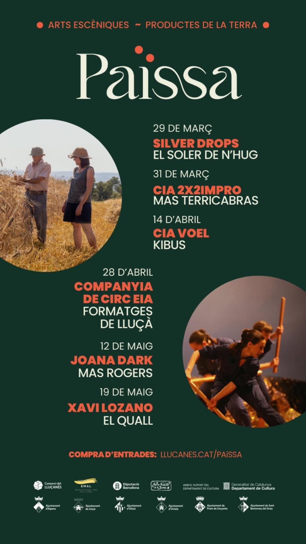 Neix el projecte PAÏSSA, que combina visites guiades a espais agroalimentaris i arts escèniques